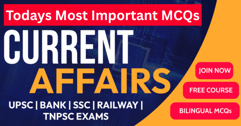 Current Affairs MCQs
