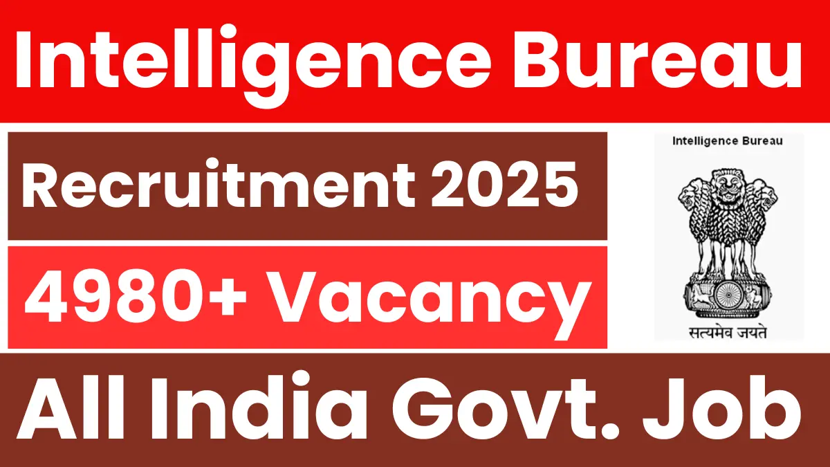 IB Recruitment 2025: