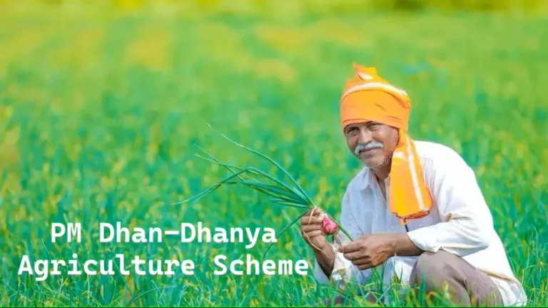 PM Dhan Dhanya Yojana